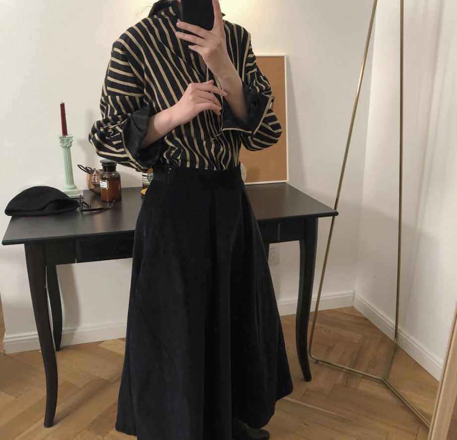 Heavy cotton stripe shirts