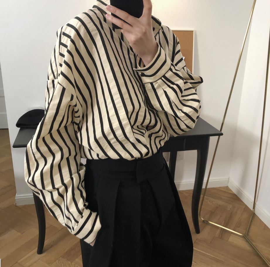 Heavy cotton stripe shirts