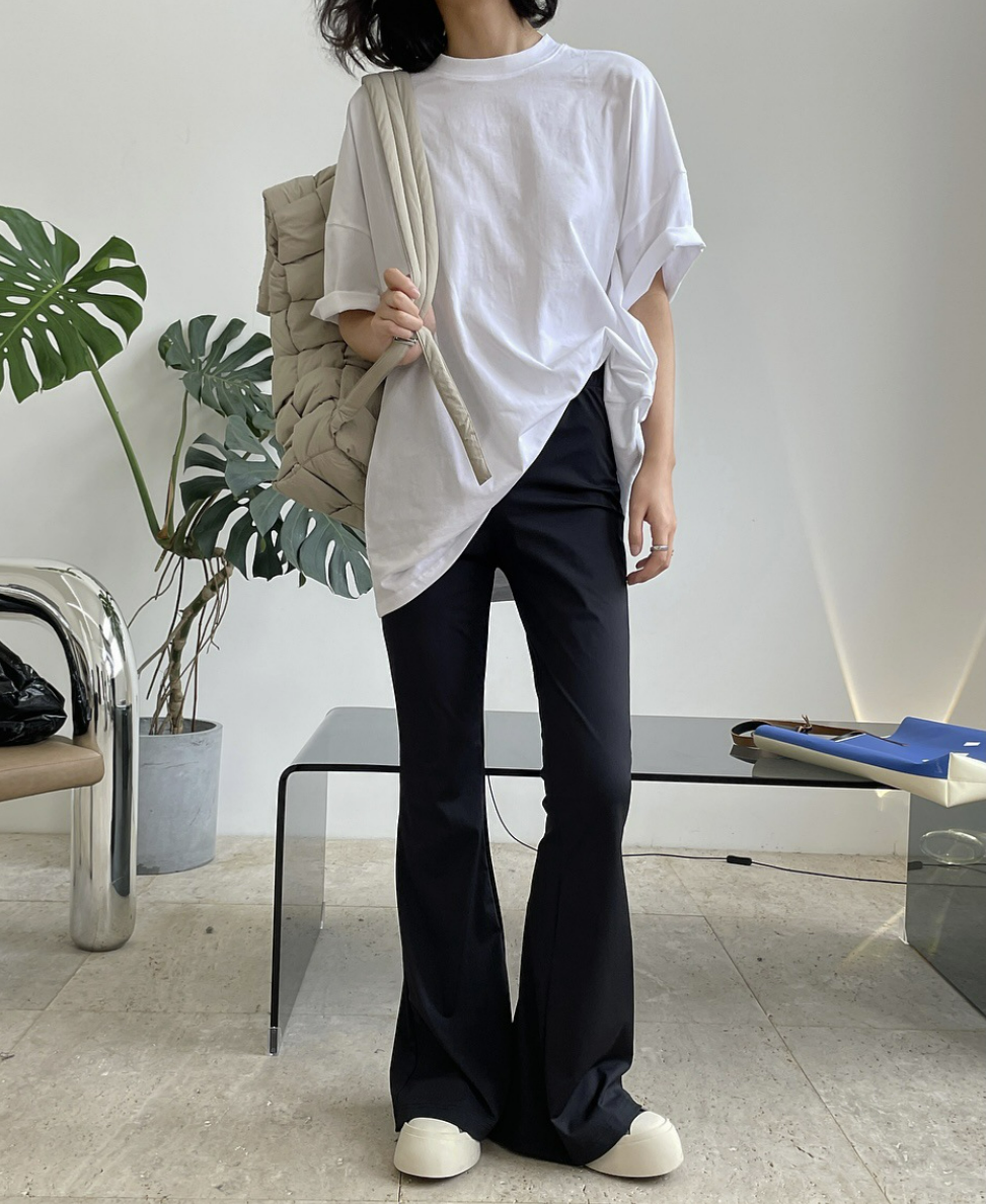Stretch long pants