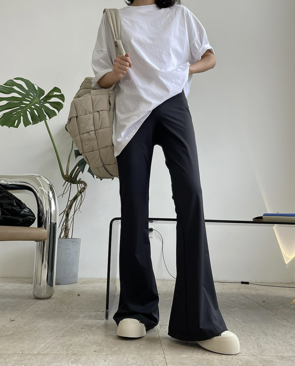 Stretch long pants