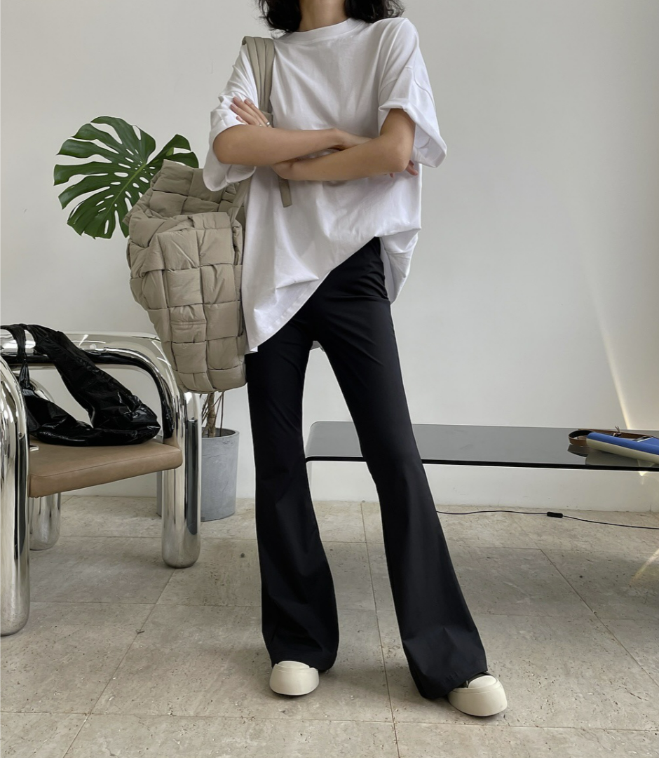 Stretch long pants