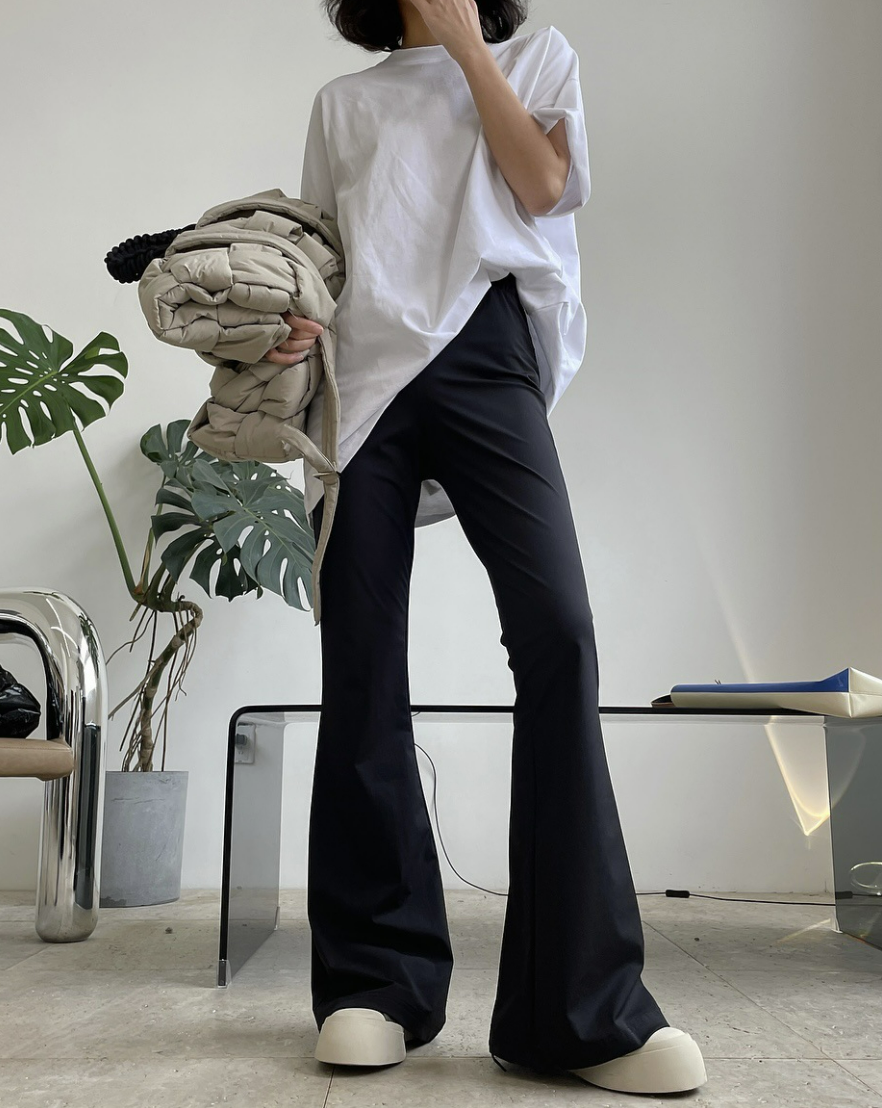 Stretch long pants