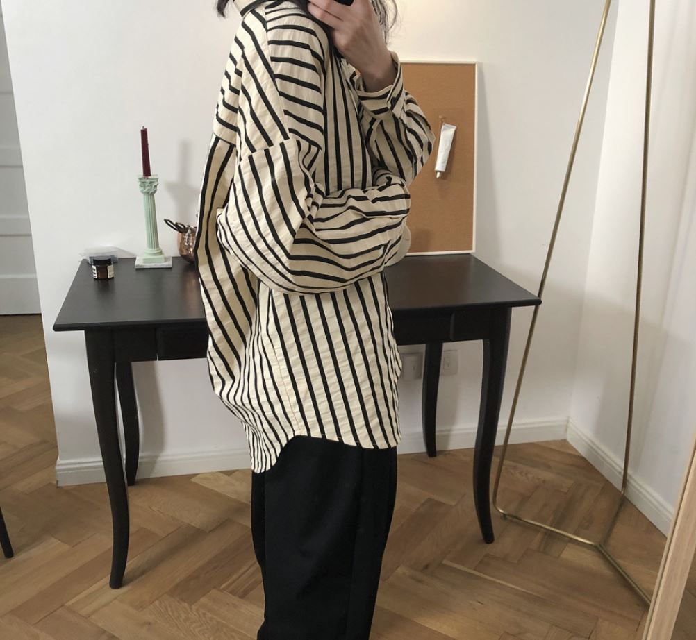 Heavy cotton stripe shirts
