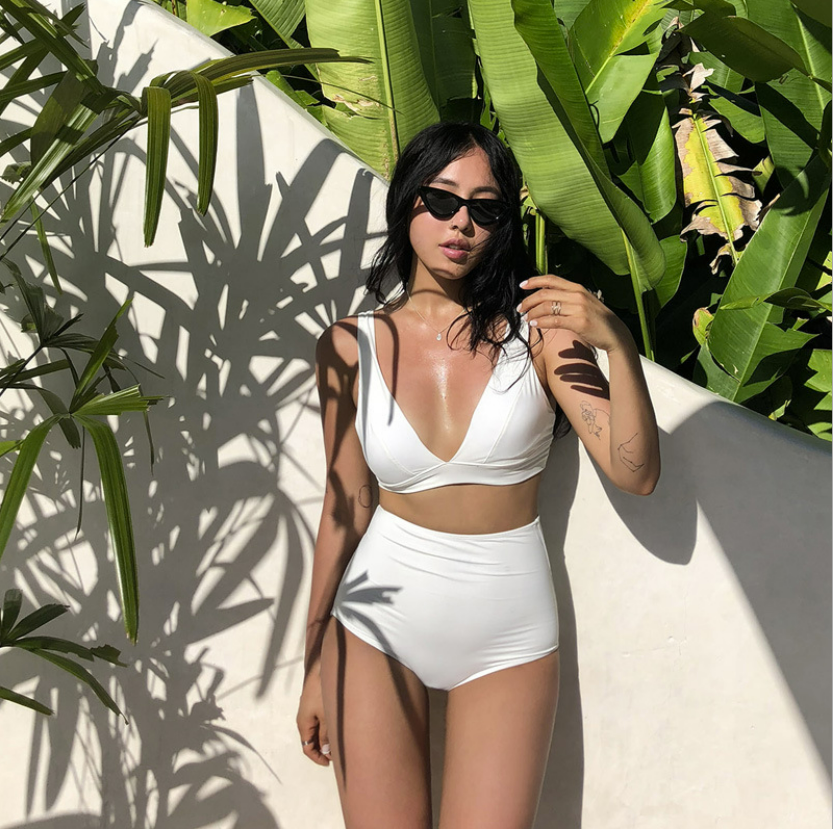 High waist bikini