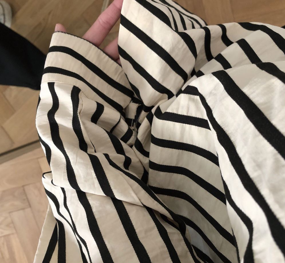 Heavy cotton stripe shirts