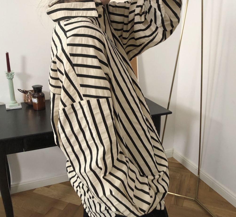Heavy cotton stripe shirts