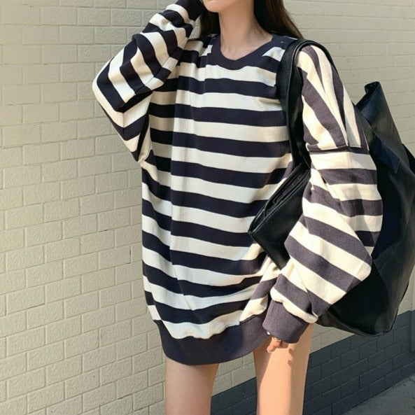 Big border cotton shirts