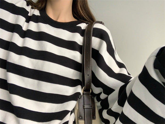 Big border cotton shirts