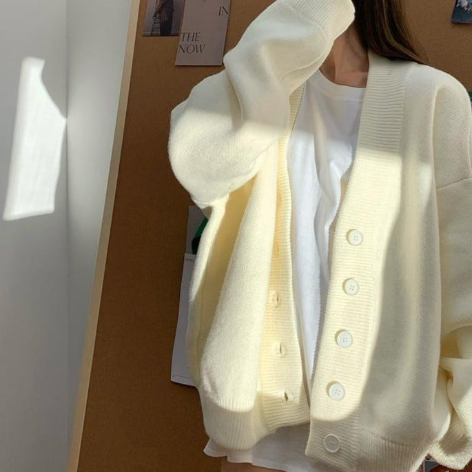 Big silhouette cardigan