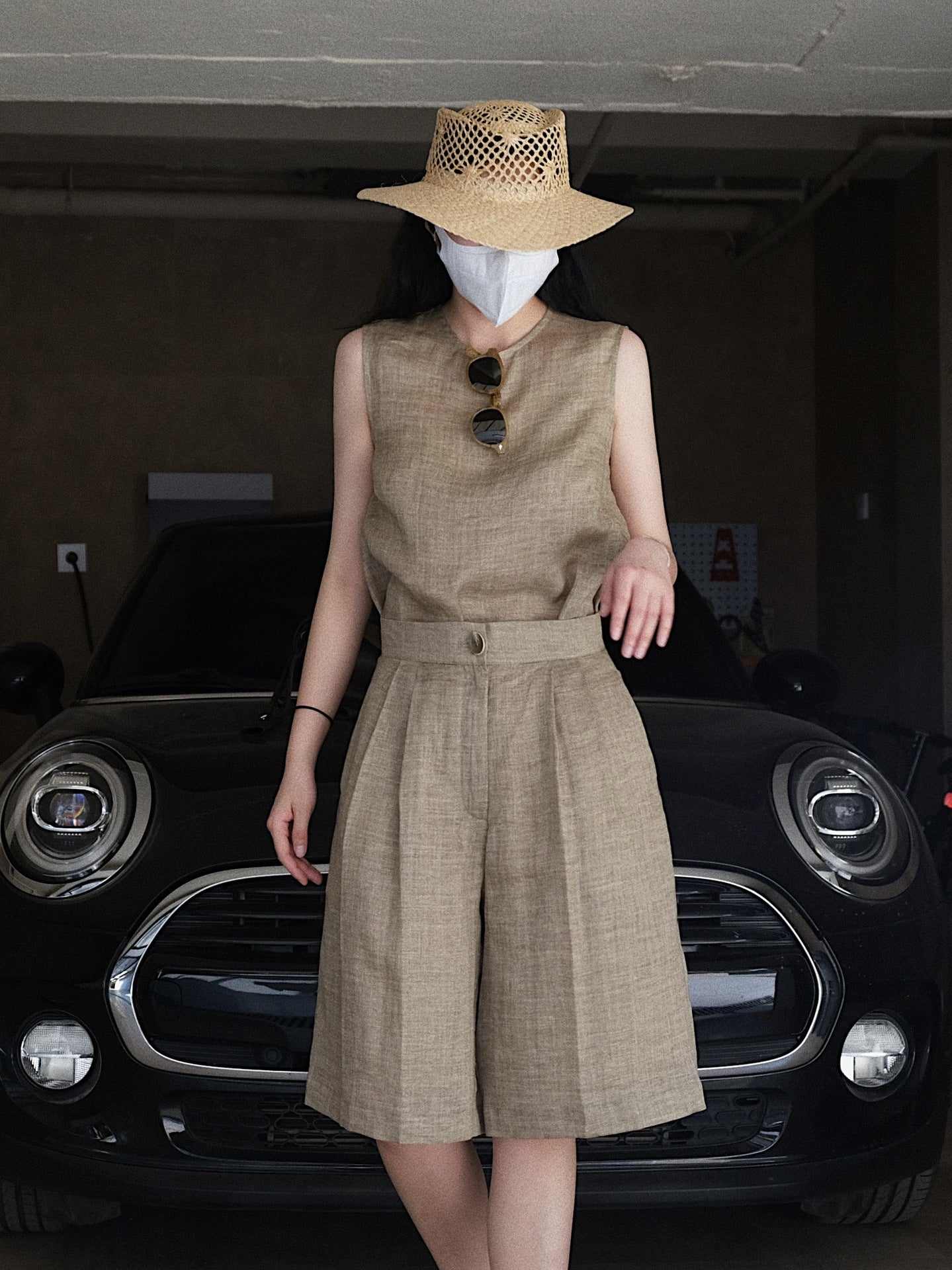 Linen three pieces