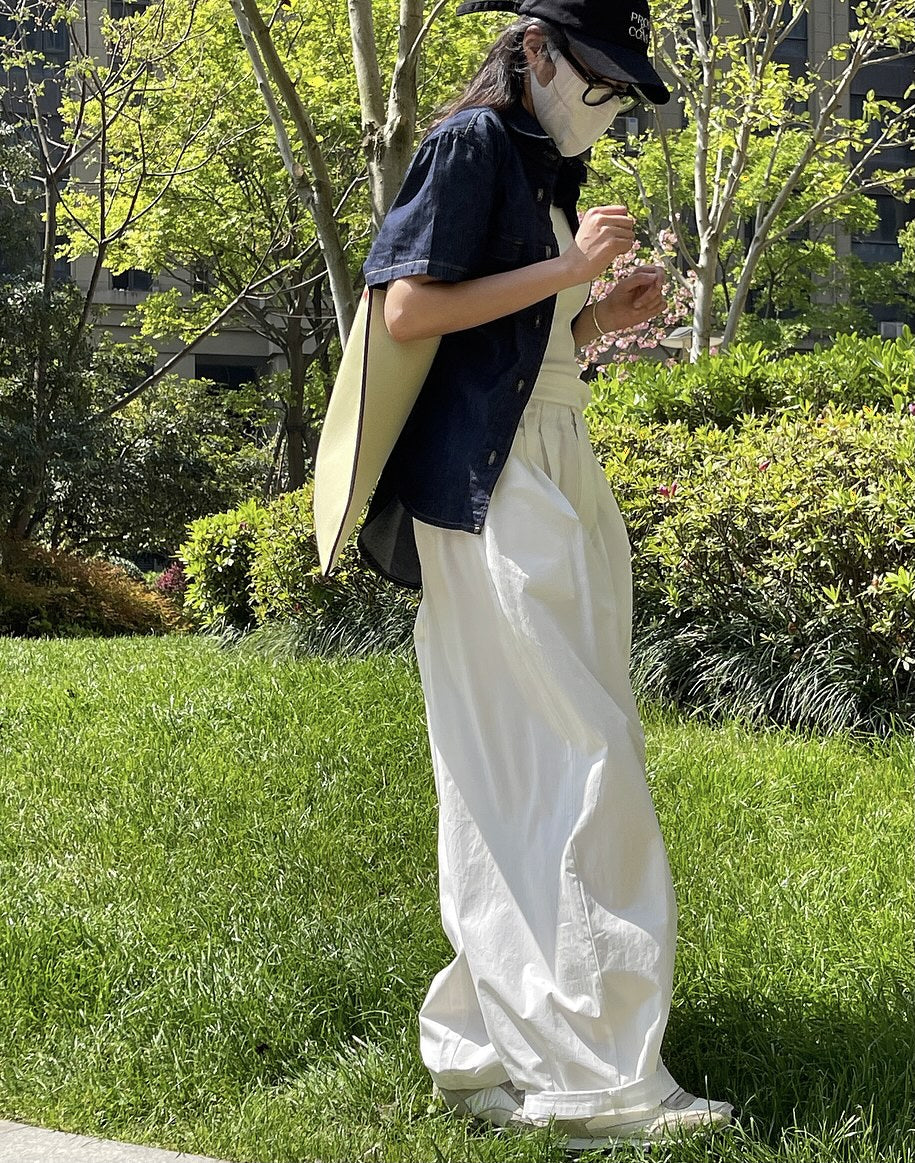 wide leg trousers