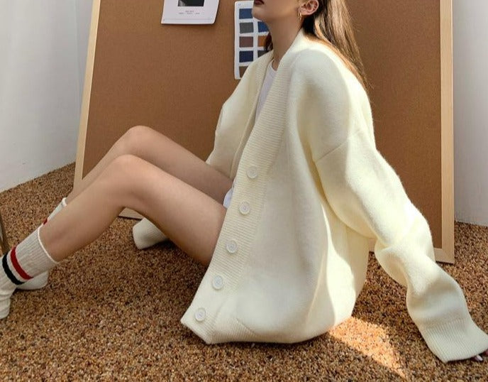 Big silhouette cardigan