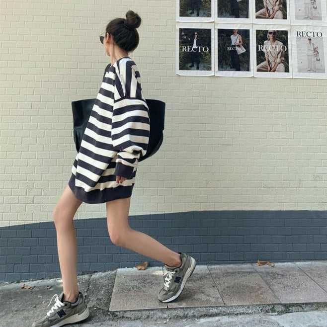 Big border cotton shirts