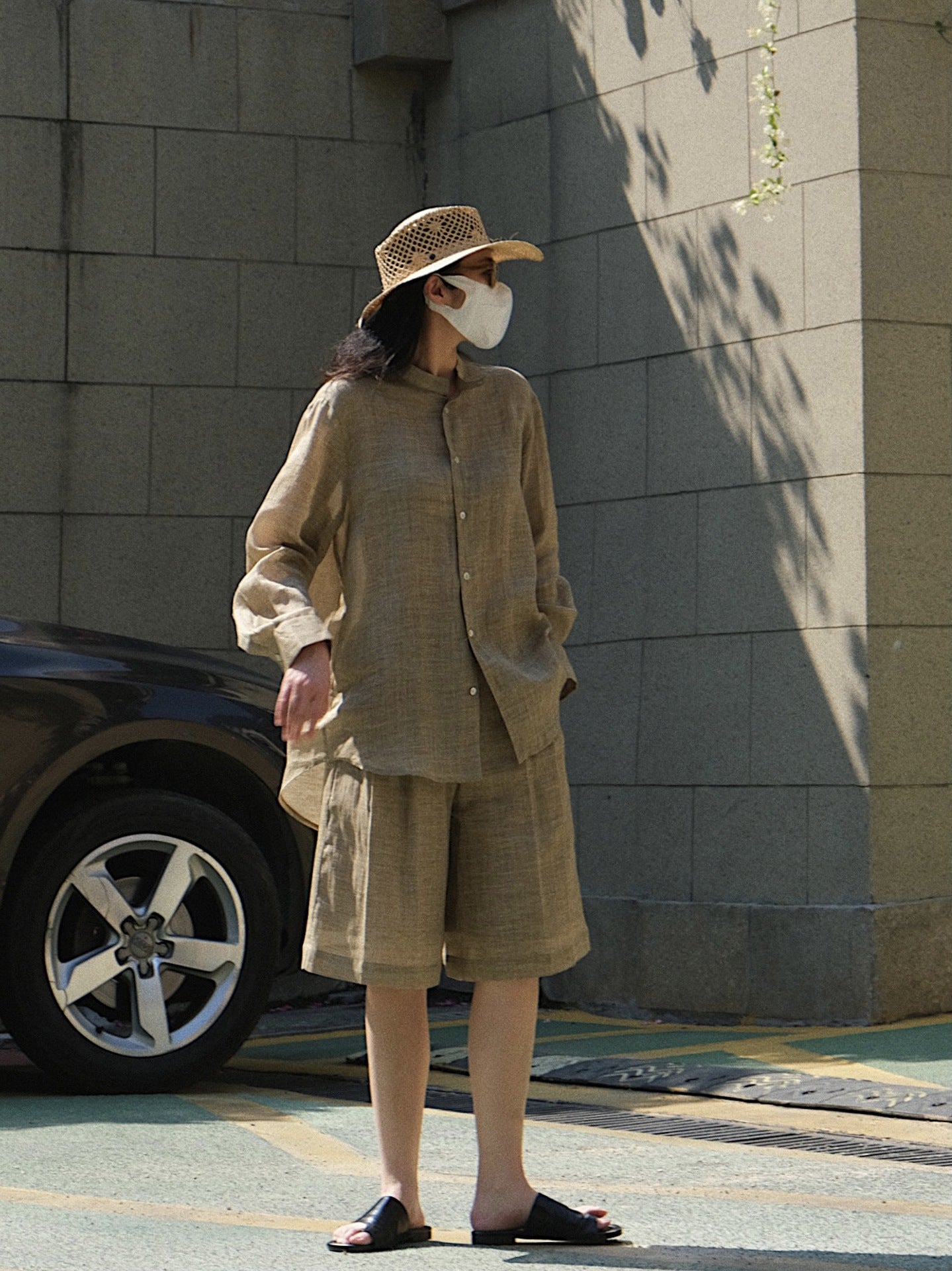 Linen three pieces