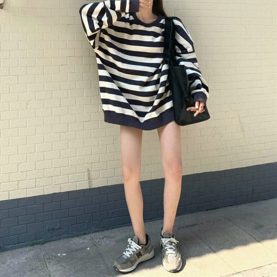 Big border cotton shirts