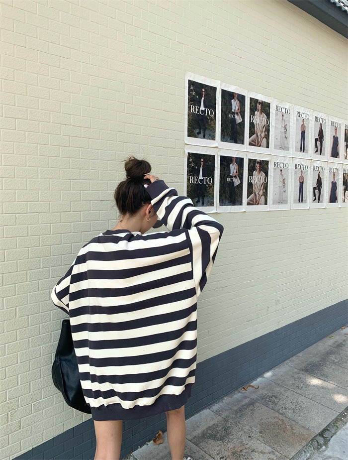 Big border cotton shirts