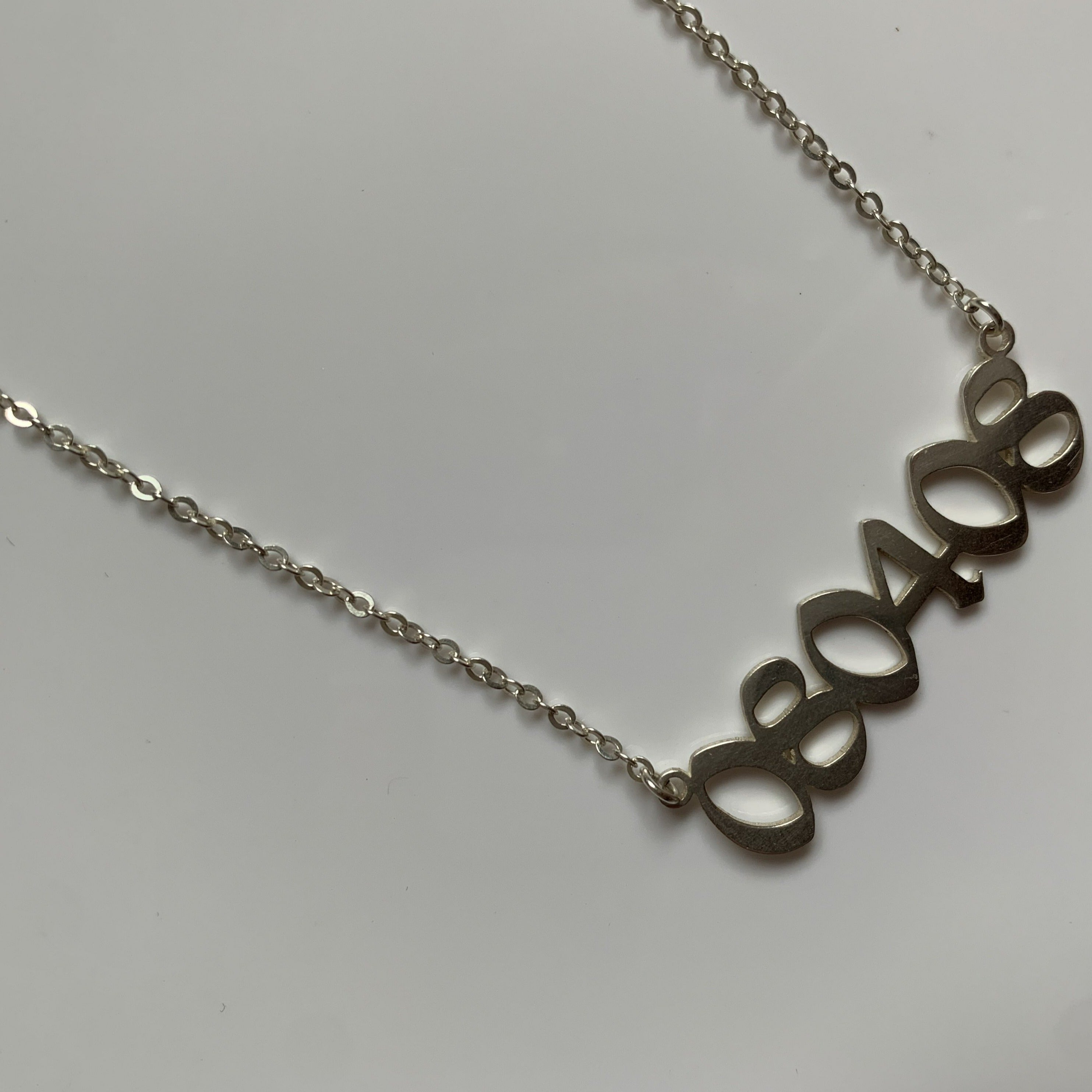 Personalized necklace(Number)