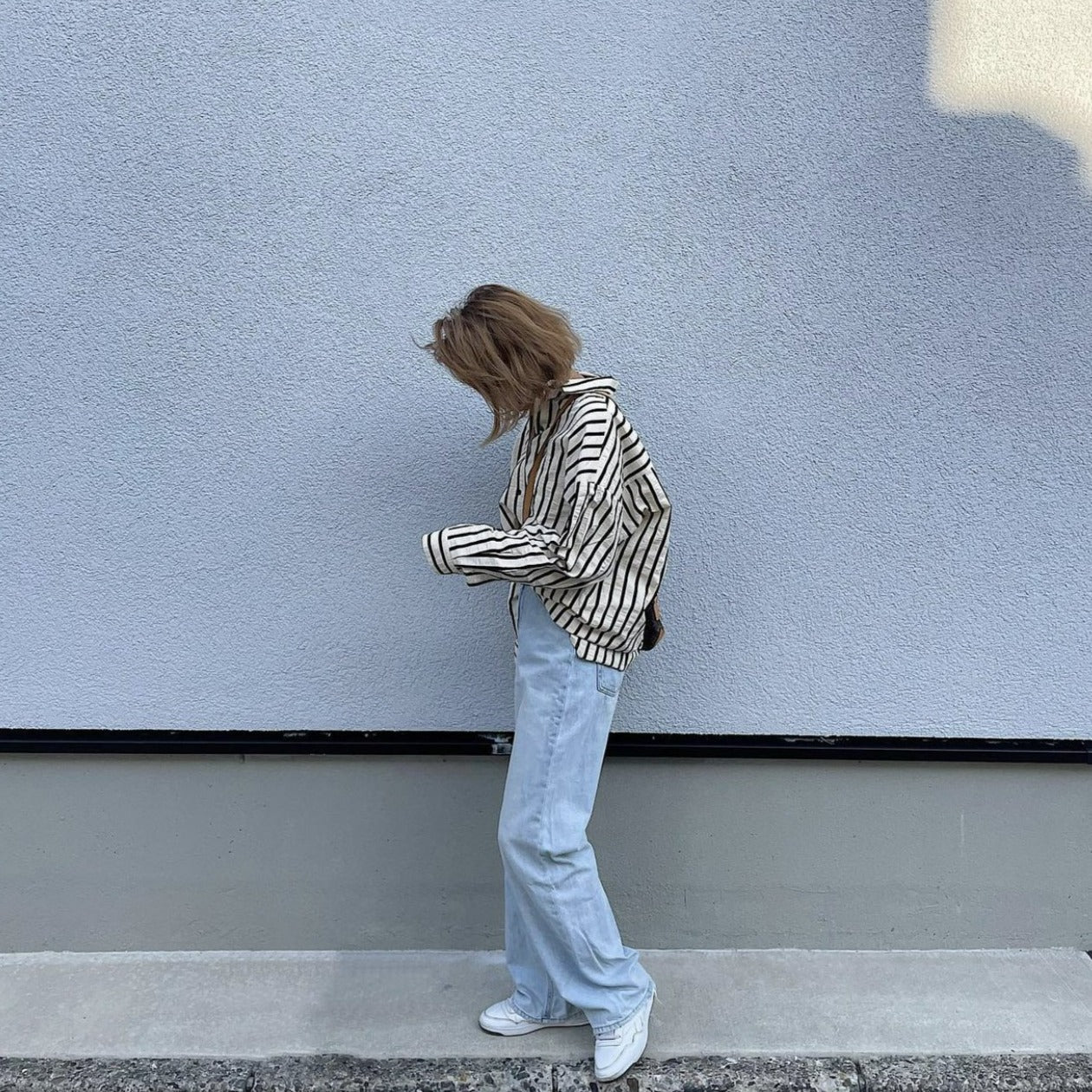 Heavy cotton stripe shirts