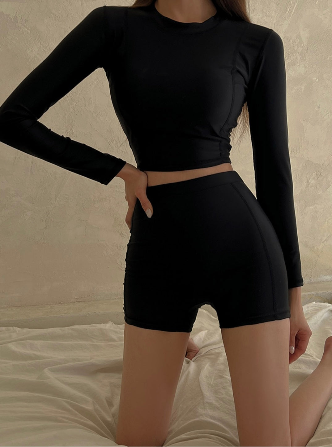 Sleek Long Sleeve Swim Set