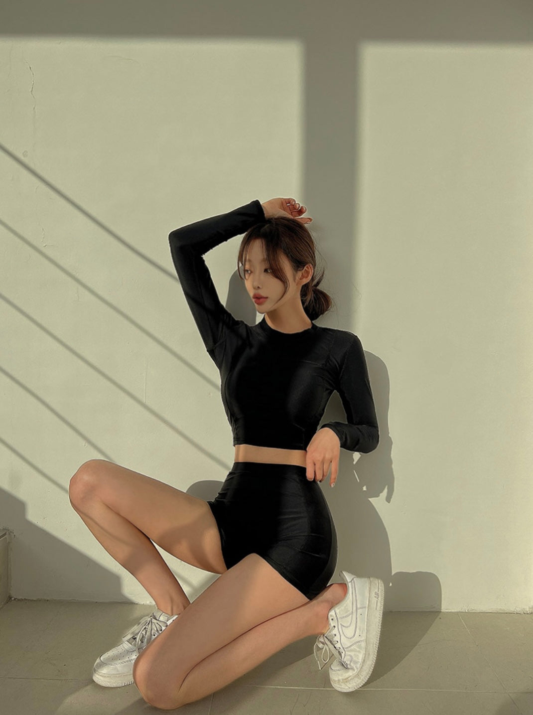 Sleek Long Sleeve Swim Set