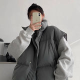 Oversized down vest