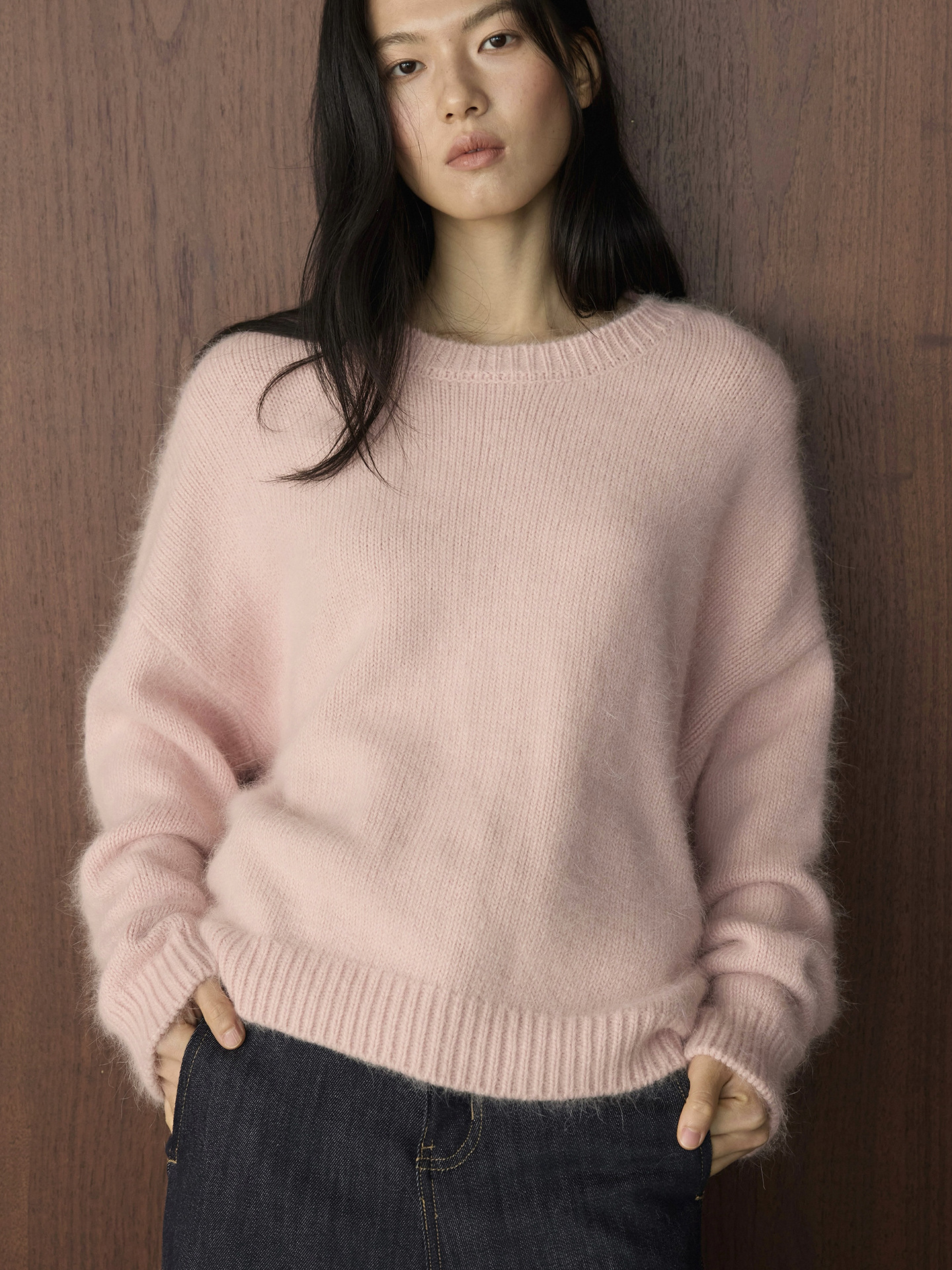 Airy Wool Knit Pullover
