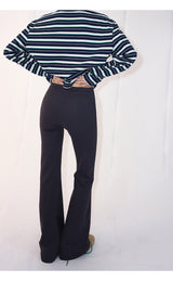 Flare stretch pants