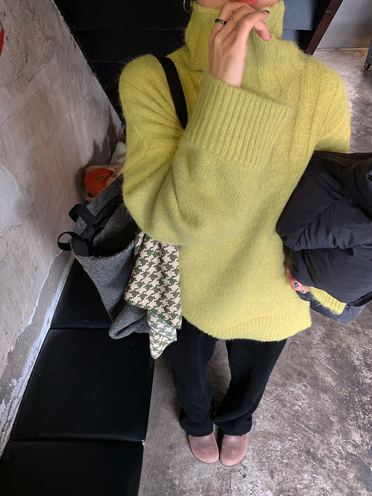 Oversized Turtleneck Sweater