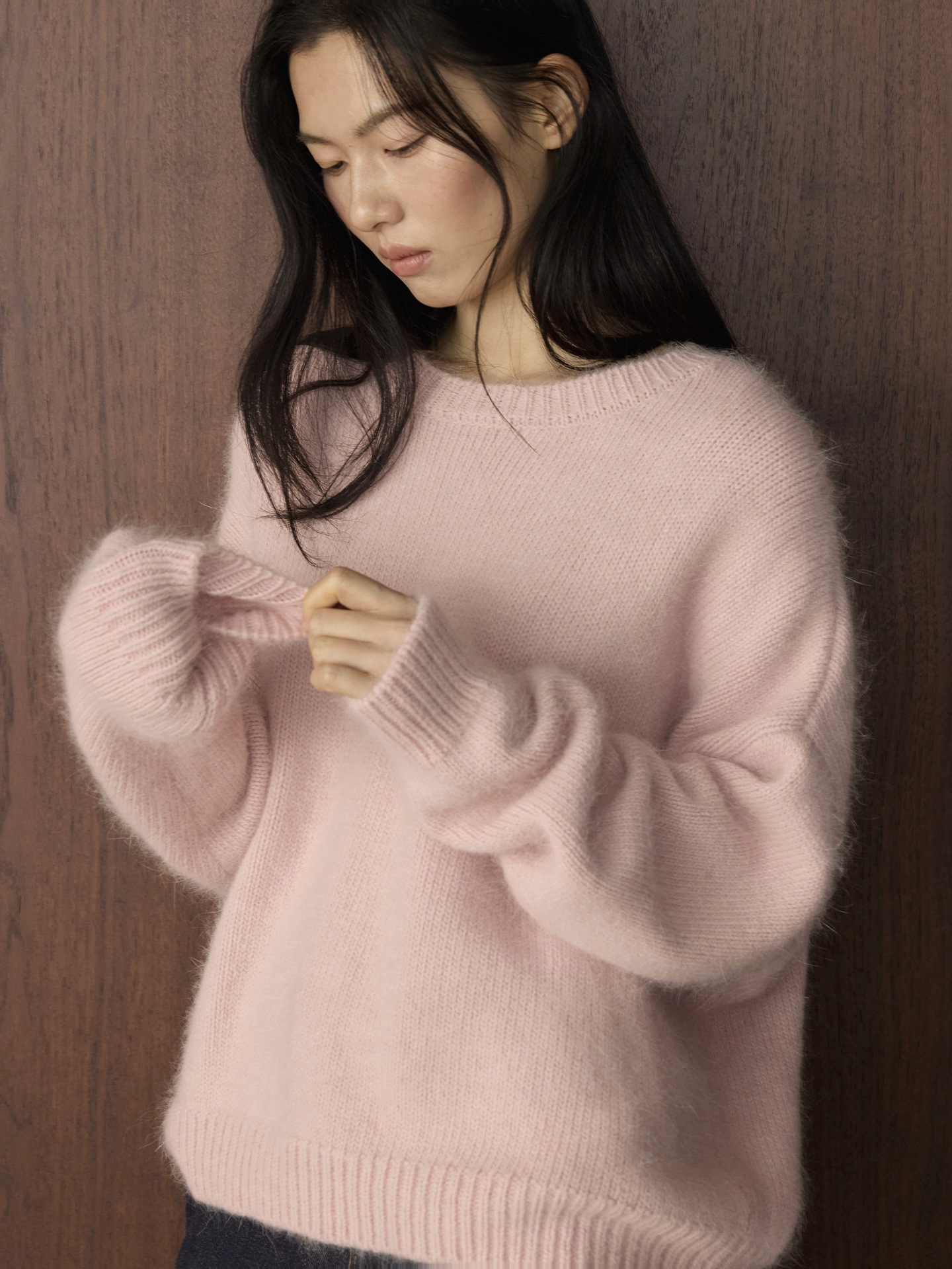 Airy Wool Knit Pullover
