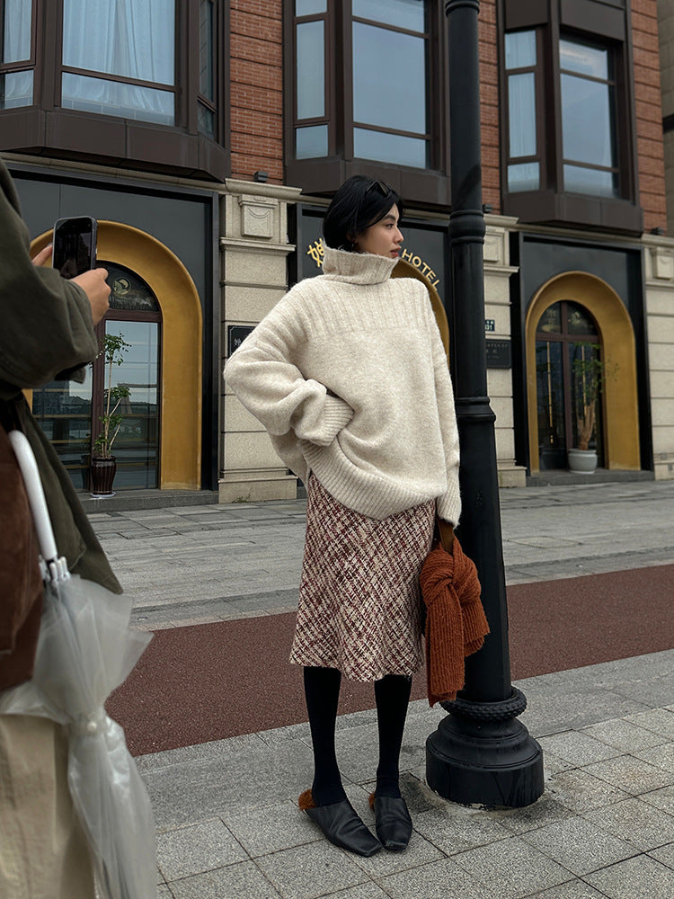 Oversized Turtleneck Sweater