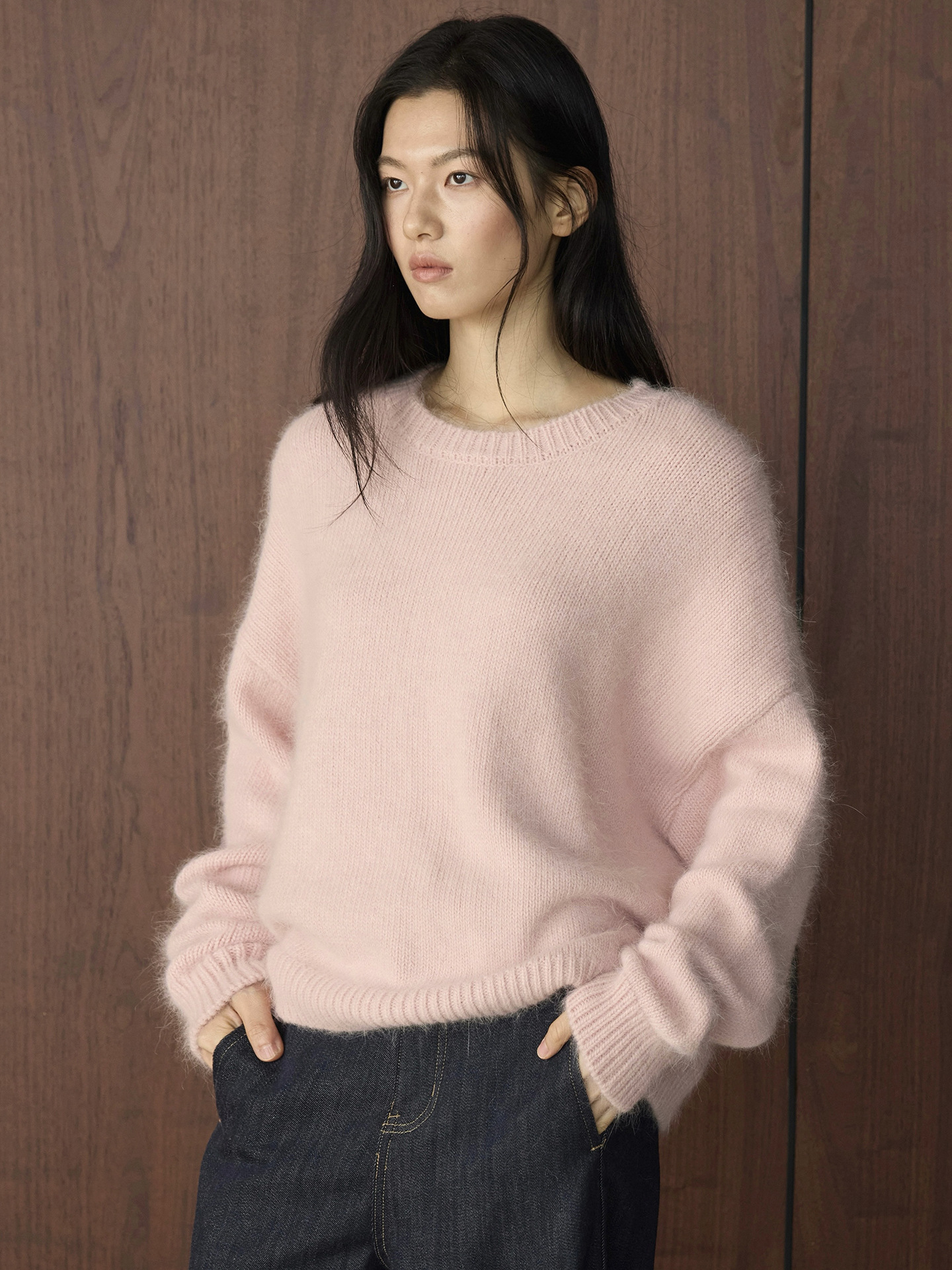 Airy Wool Knit Pullover