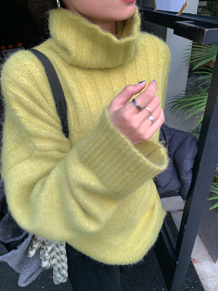 Oversized Turtleneck Sweater