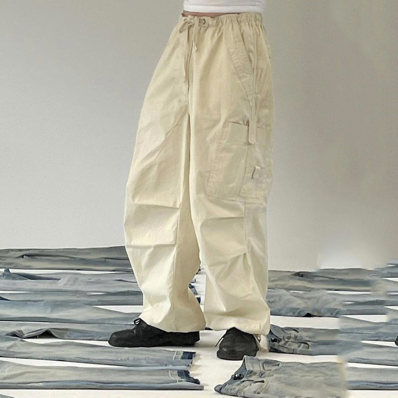 Loose cotton pants