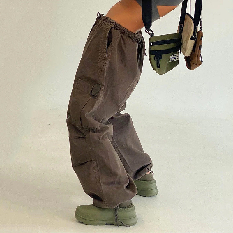 Loose cotton pants