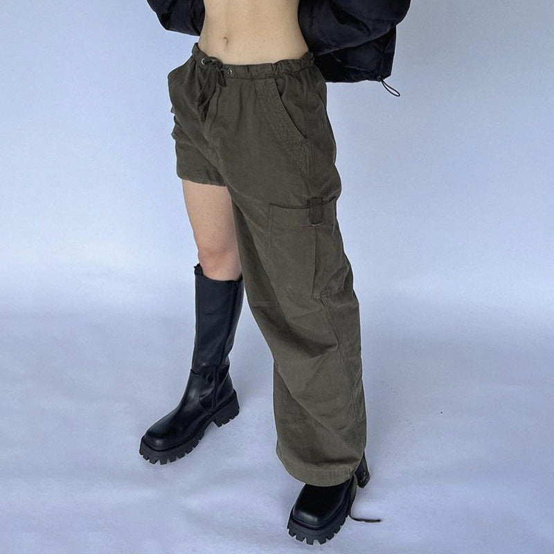 Loose cotton pants