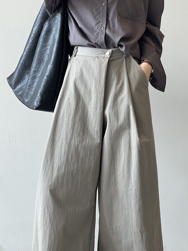 Asymmetry trousers