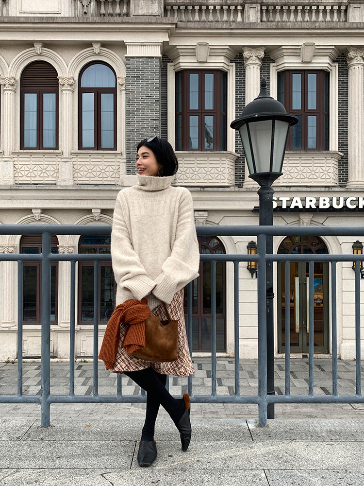 Oversized Turtleneck Sweater