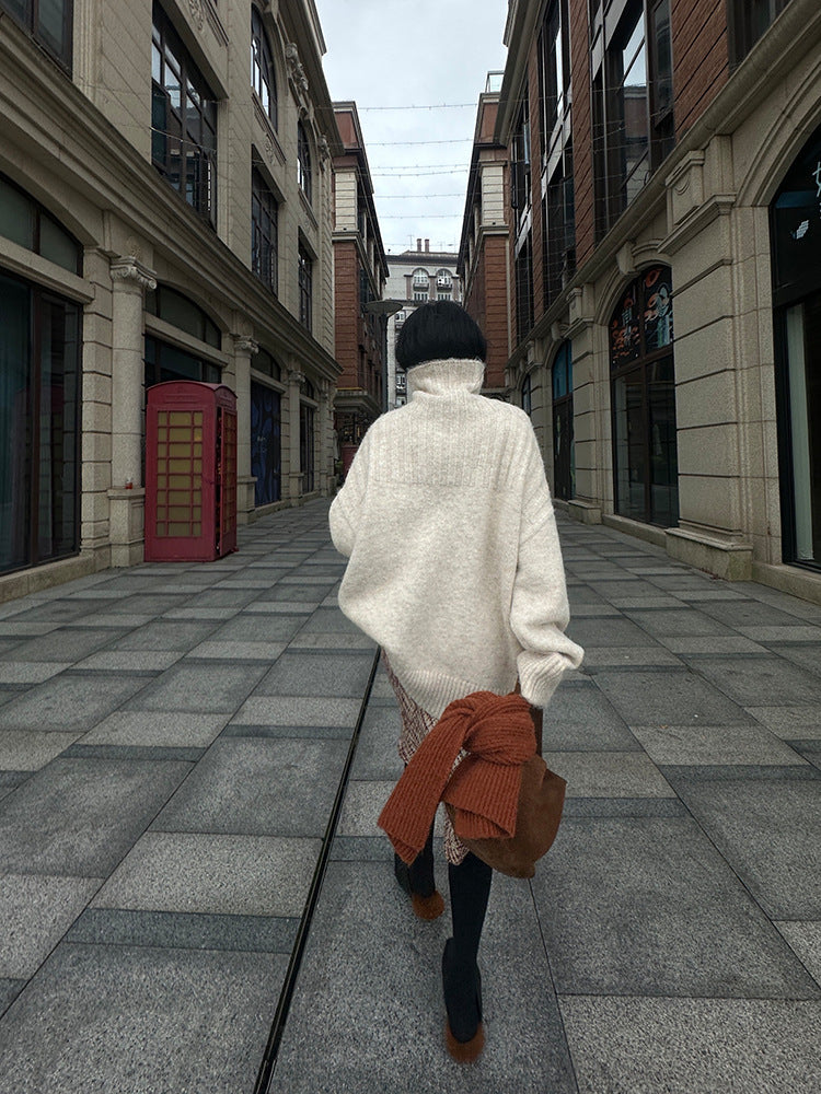 Oversized Turtleneck Sweater