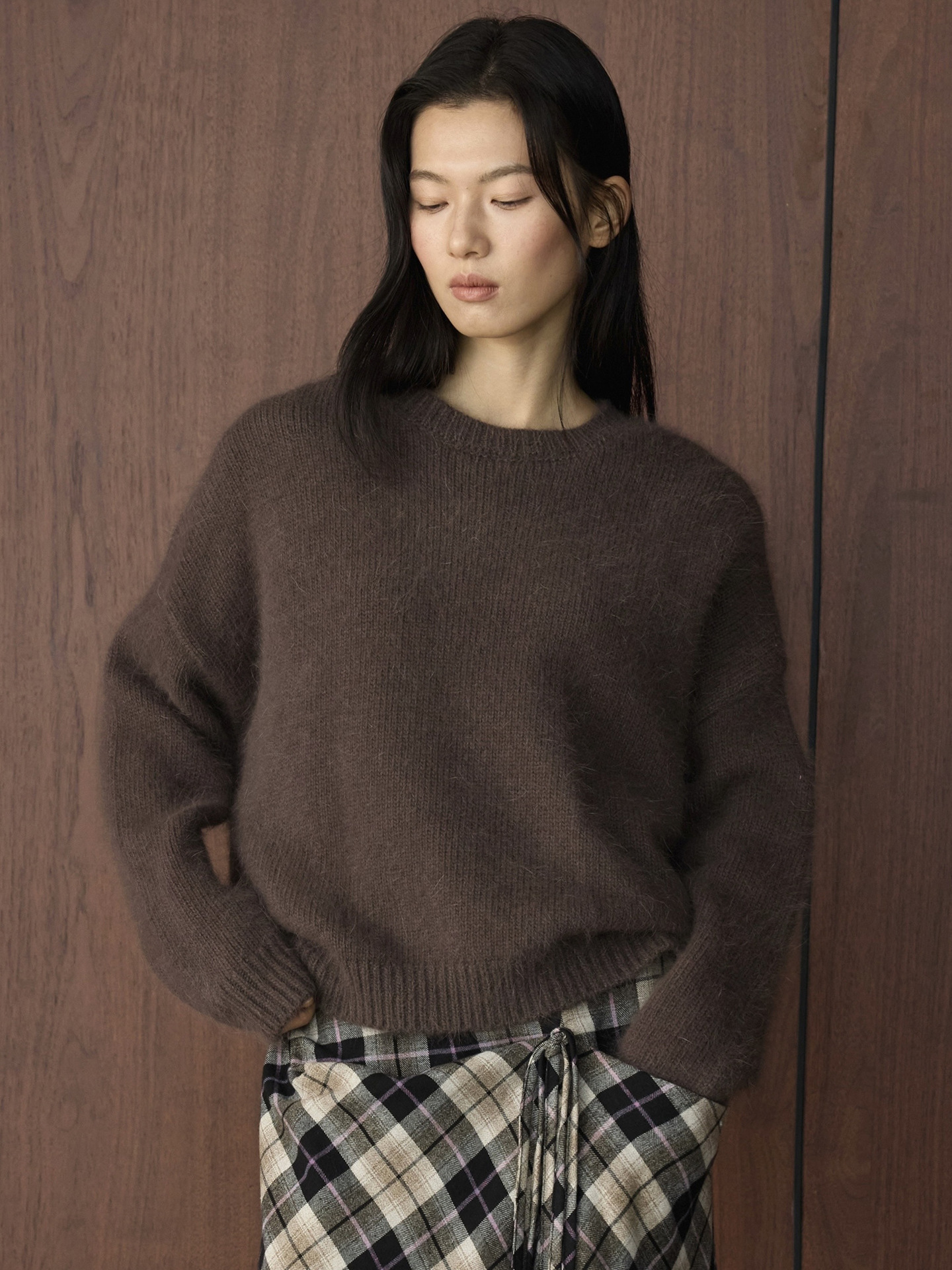 Airy Wool Knit Pullover
