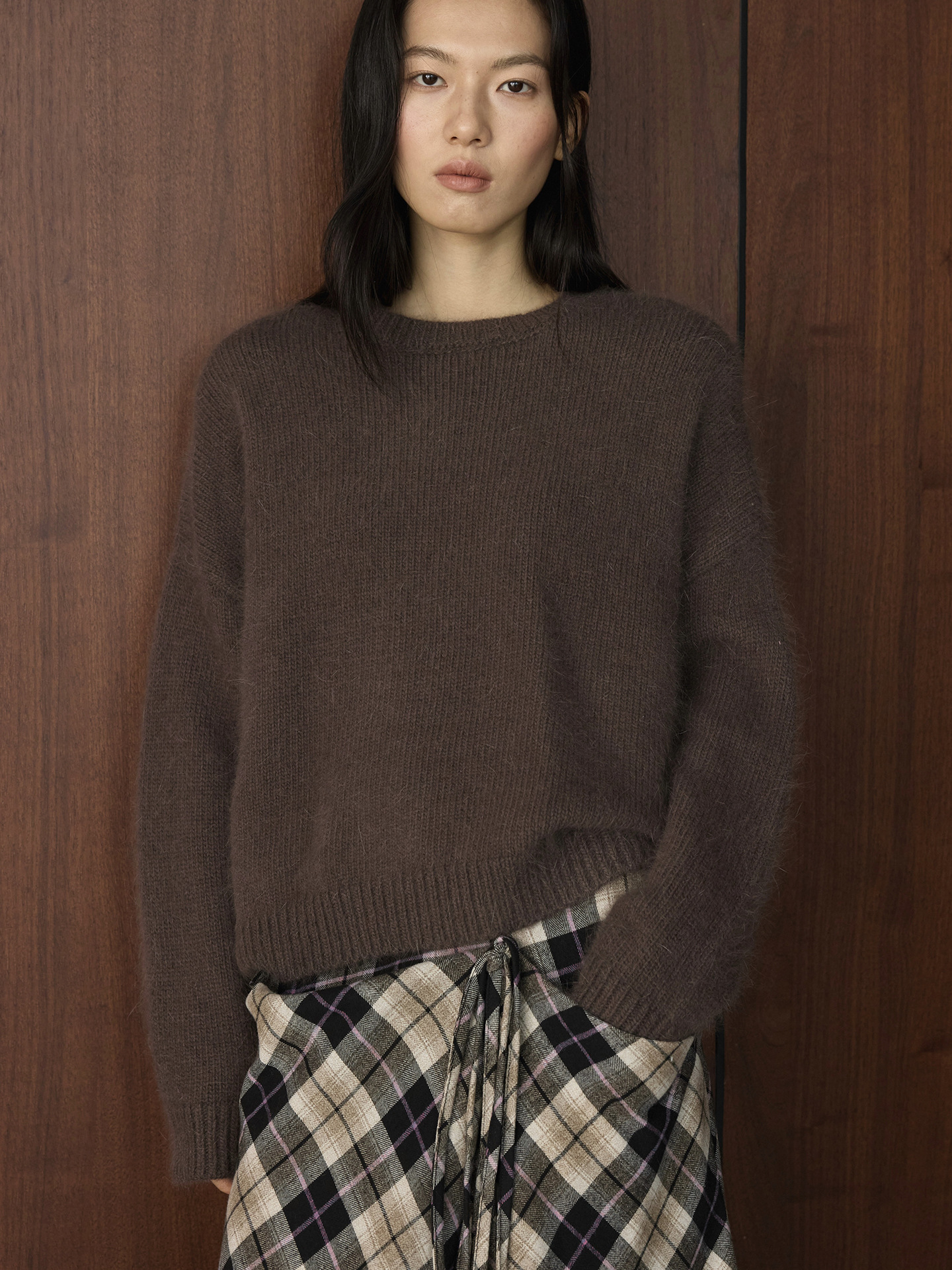 Airy Wool Knit Pullover