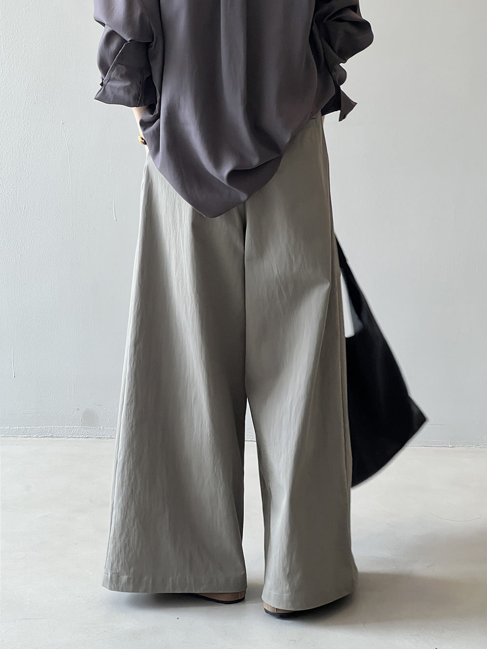 Asymmetry trousers