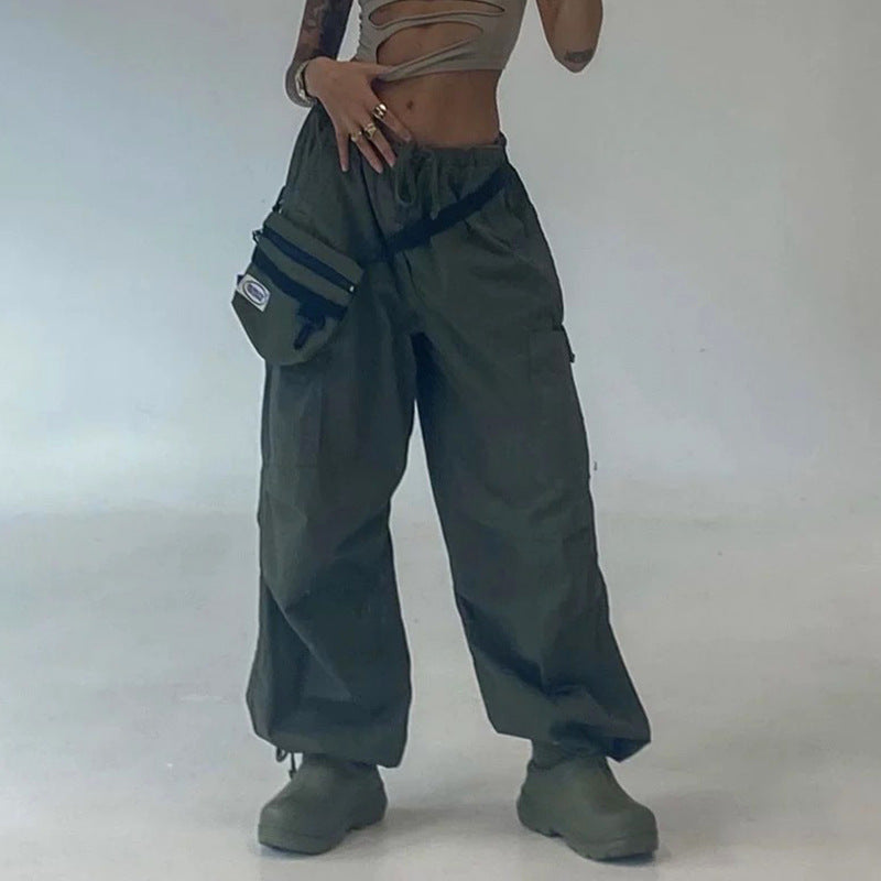 Loose cotton pants