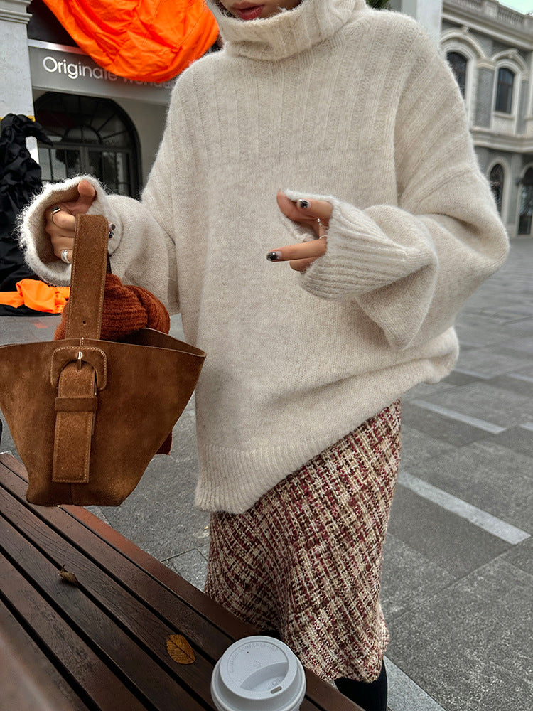 Oversized Turtleneck Sweater