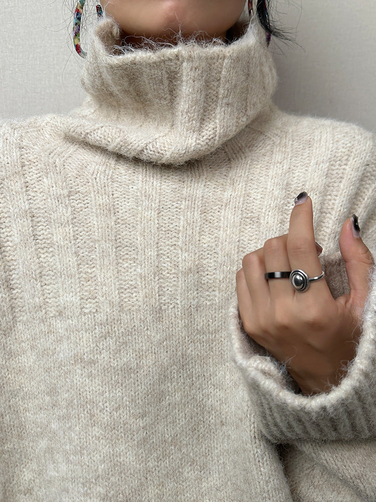 Oversized Turtleneck Sweater