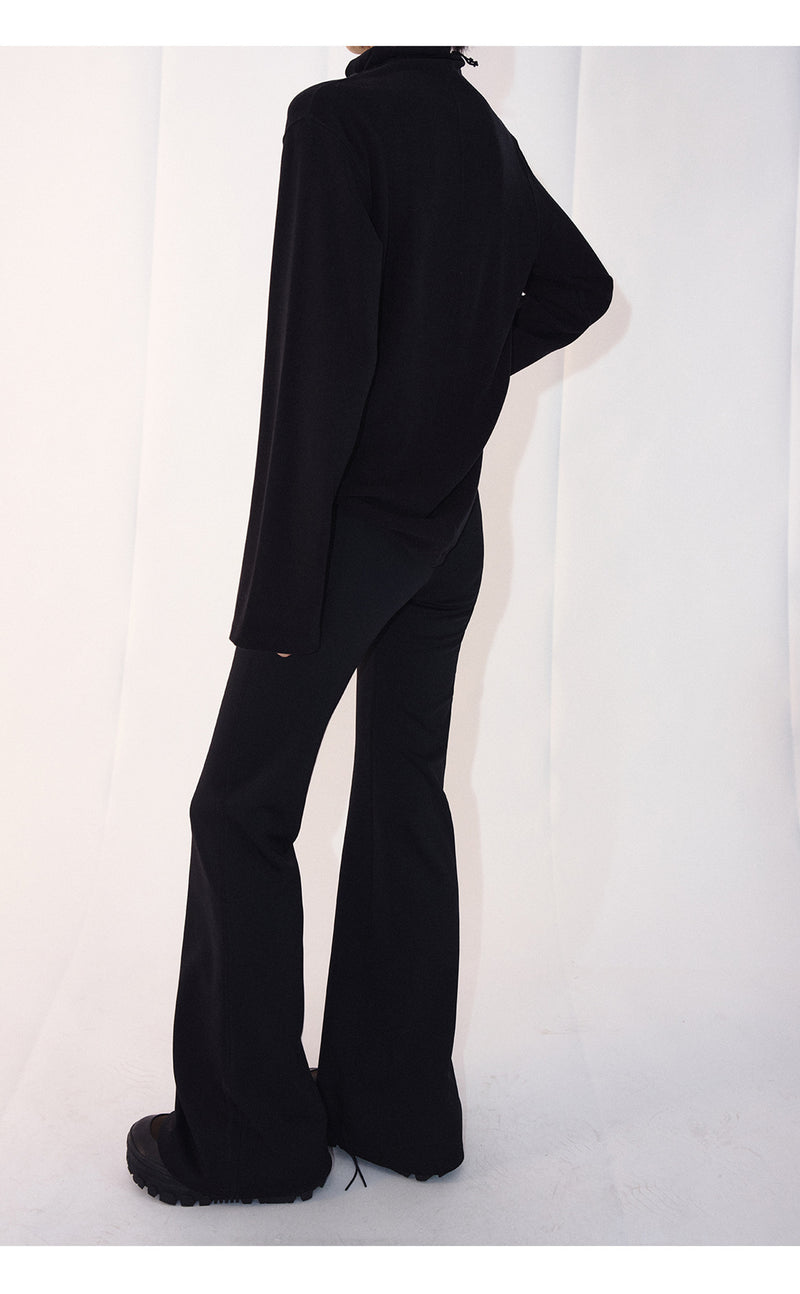 Flare stretch pants