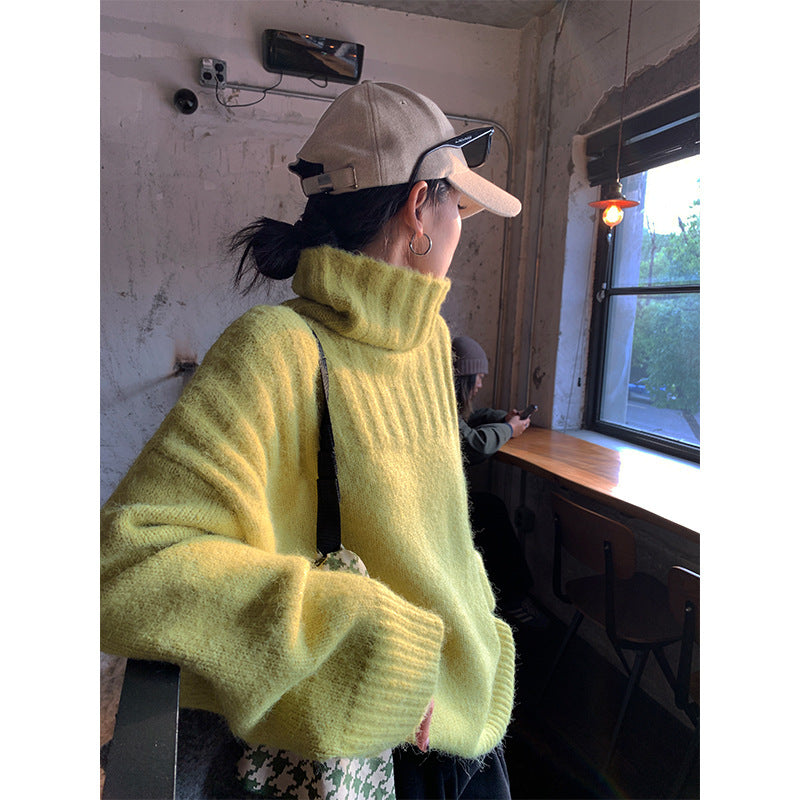 Oversized Turtleneck Sweater
