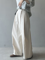 Asymmetry trousers