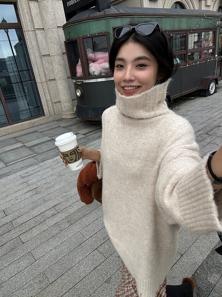 Oversized Turtleneck Sweater