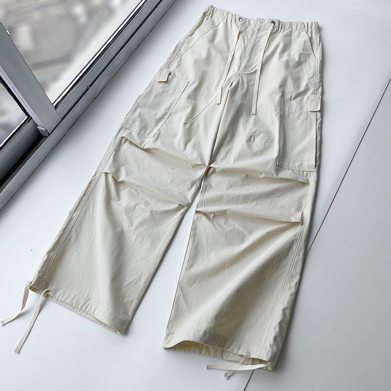 Loose cotton pants