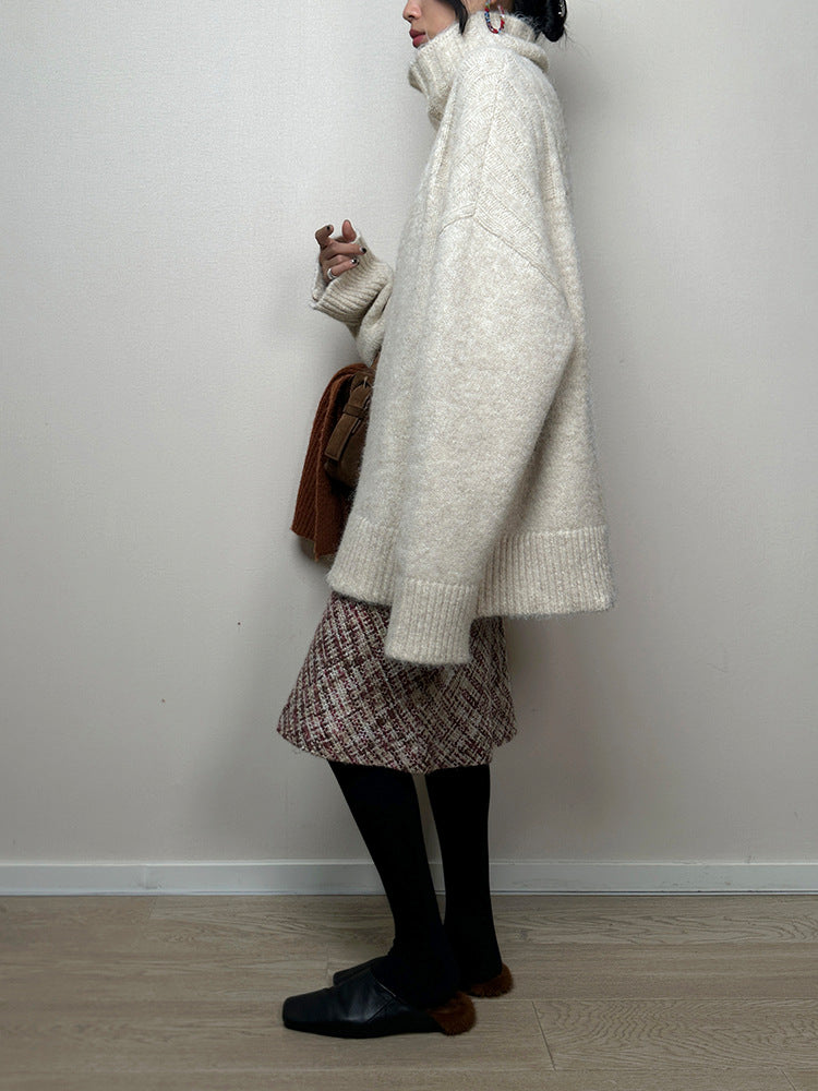 Oversized Turtleneck Sweater